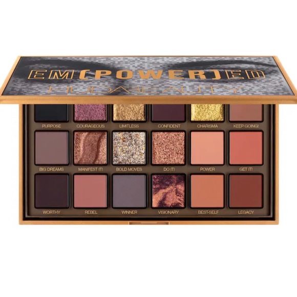HUDA BEAUTY Other - NIB huda beauty EMPOWERED eyeshadow pallet 18 colors